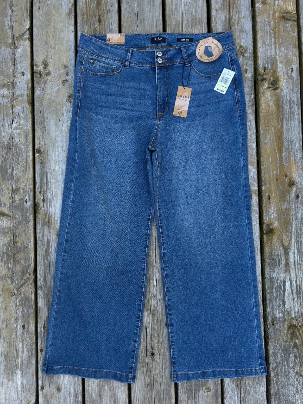 Curve Appeal ⎸ NWT Wide Leg Jeans